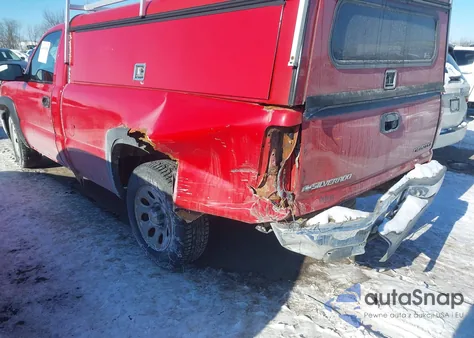 2006 Chevrolet Silverado 1500 Work Truck из США, поврежденный, VIN 3GCEC14X26G265310